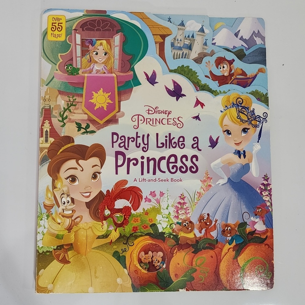 Disney Princess: Party Like a Princess: A Lift-and-Seek Book (Lift-the-Flap)